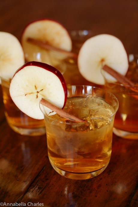 Bourbon Cider Ginger cocktail | JJ Keras Lifestyle