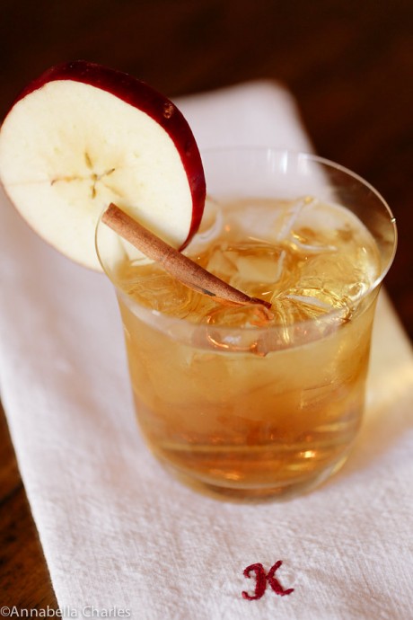 Bourbon Cider Ginger cocktail | JJ Keras Lifestyle