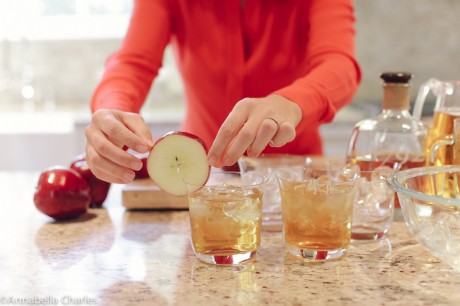 Bourbon Cider Ginger cocktail | JJ Keras Lifestyle