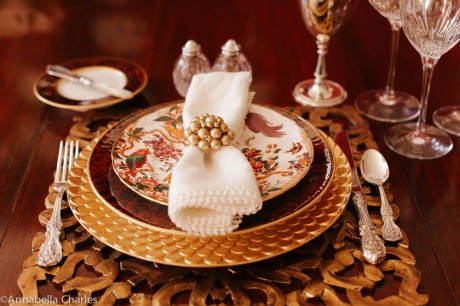 Luxe table setting | JJ Keras Lifestyle  
